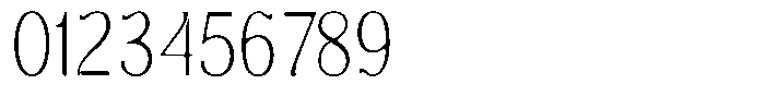 Molgrine Soft Contrast Thin Condensed Font OTHER CHARS