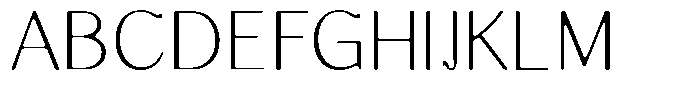 Molgrine Soft Contrast Thin Font UPPERCASE