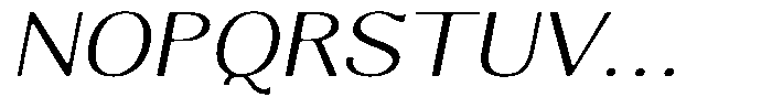 Molgrine Soft Contrast XLSm Ex Italic Font UPPERCASE