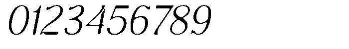 Molgrine Soft Contrast XLSm Italic Font OTHER CHARS