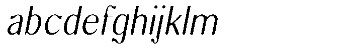 Molgrine Soft Contrast XLSm Italic FONT