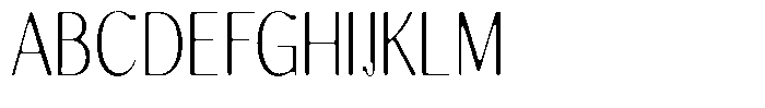Molgrine Soft Extra Light Condensed Font UPPERCASE