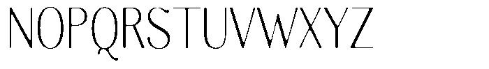 Molgrine Soft Extra Light Condensed Font UPPERCASE