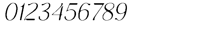 Molgrine Soft Extra Light Sem Condensed Italic Font OTHER CHARS