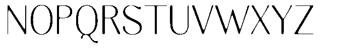 Molgrine Soft Extra Light Sem Condensed Font UPPERCASE