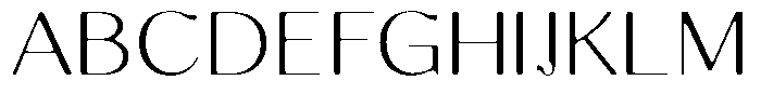 Molgrine Soft Extra Light Sem Exp Font UPPERCASE