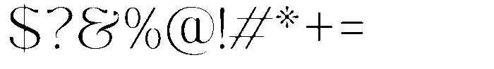 Molgrine Soft Extra Light Font OTHER CHARS