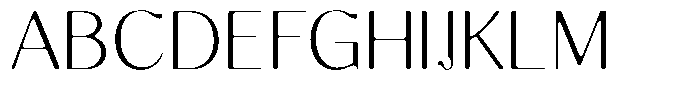 Molgrine Soft Extra Light Font UPPERCASE