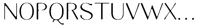 Molgrine Soft Extra Light Font UPPERCASE