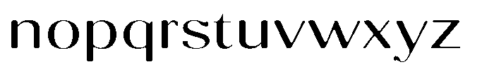 Molgrine Soft Light Expanded Font LOWERCASE