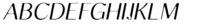 Molgrine Soft Light Italic Font UPPERCASE
