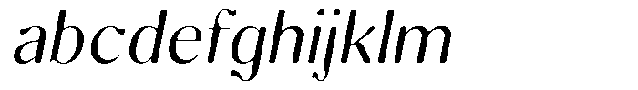 Molgrine Soft Light Italic FONT
