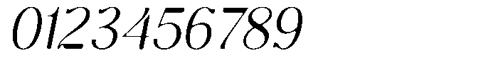Molgrine Soft Light Sem Condensed Italic Font OTHER CHARS