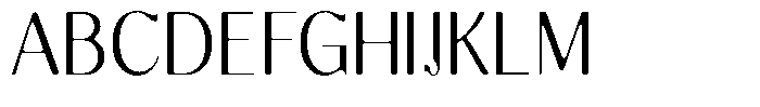 Molgrine Soft Light Sem Condensed Font UPPERCASE