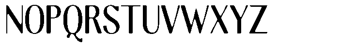 Molgrine Soft Medium Condensed Font UPPERCASE
