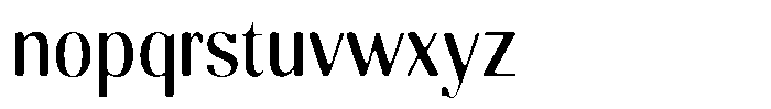 Molgrine Soft Semi Condensed Font LOWERCASE