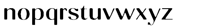 Molgrine Soft Semi Expanded Font LOWERCASE