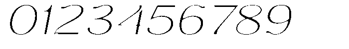 Molgrine Soft Thin Exp Italic Font OTHER CHARS
