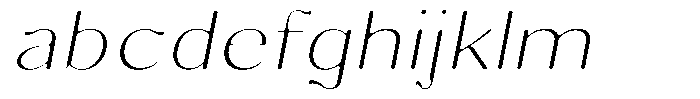 Molgrine Soft Thin Exp Italic FONT