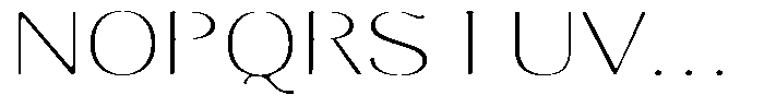 Molgrine Soft Thin Expanded Font UPPERCASE
