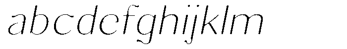 Molgrine Soft Thin Sem Exp Italic FONT