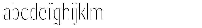 Molgrine Thin Condensed FONT