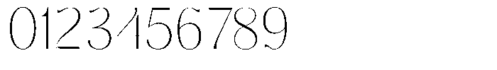 Molgrine Thin Semi Condensed Font OTHER CHARS