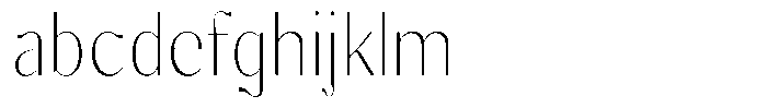 Molgrine Thin Semi Condensed FONT