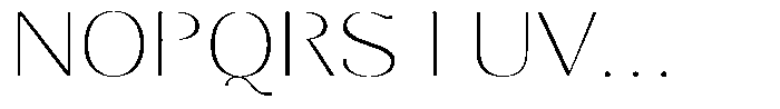 Molgrine Thin Semi Expanded Font UPPERCASE