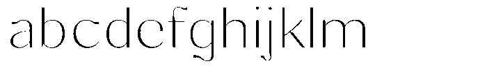 Molgrine Thin Semi Expanded FONT