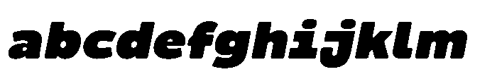 Molia Oblique Black FONT