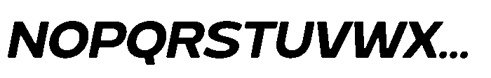 Molia Oblique Medium Font UPPERCASE