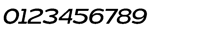 Molia Oblique Regular Font OTHER CHARS