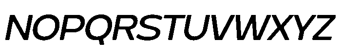 Molia Oblique Regular Font UPPERCASE