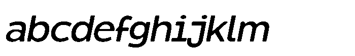 Molia Oblique Regular FONT