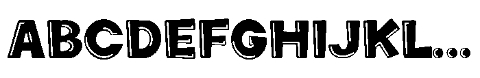Molino Pop Font UPPERCASE