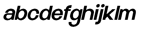 Molisans Bold Slanted FONT