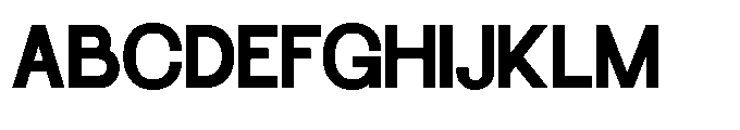 Molisans Bold Font UPPERCASE