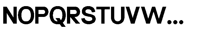 Molisans Bold Font UPPERCASE