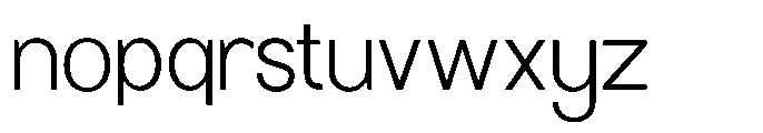 Molisans Light Font LOWERCASE
