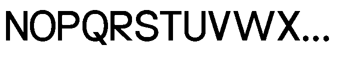 Molisans Medium Font UPPERCASE