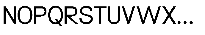 Molisans Regular Font UPPERCASE