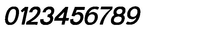 Molisans Semi Bold Slanted Font OTHER CHARS