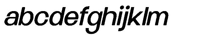 Molisans Semi Bold Slanted FONT