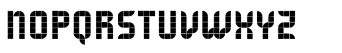 Molitor Rounded Font UPPERCASE