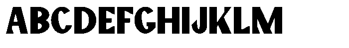 Molla Divina Black Font UPPERCASE