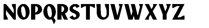 Molla Divina Extra Bold Font UPPERCASE