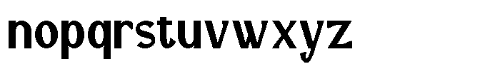 Molla Divina Medium Font LOWERCASE