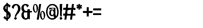 Molla Divina Regular Font OTHER CHARS