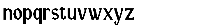 Molla Divina Regular Font LOWERCASE